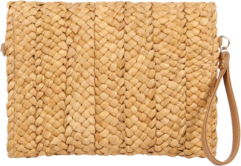 Oweisong Straw Purses for Women Summer Beach Straw s Clutch Purses Crossbody Bag Handmade Women Envelope Handbag Wallet...