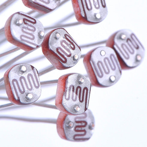 EBOOT 30 Pieces Photoresistor Photo Light Sensitive Resistor Light Dependent Resistor 5 mm (5539)...
