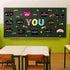 COCHIE Motivational Inspirational Bulletin Board Decorations Set, 37PCS Positive Saying Classroom Must Have, Affirmation Station Paper Cutout Clas...