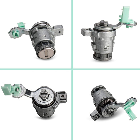 Lock Cylinder w/2 Keys Left & Right Compatible with Honda 1998-2002 Accord, 2001-2005 Civic, 1999-2004 Odyssey, 2000-2009 S2000, 72185-S9A-013...