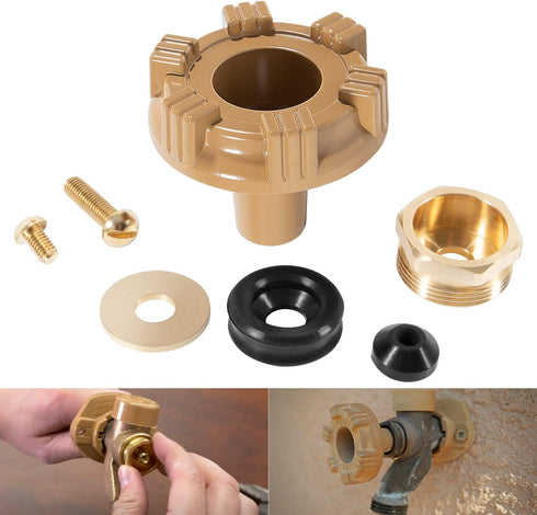 RK-14MH Repair Kit Metal Handle Repair Kit, for Woodford Model 14 Model 18 Outdoor Faucet, Prevent Leaking (7Pcs)...