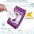 GJEASE Pet Cleaning Bathing Wipe Gloves for Dogs & Cats,Extra Thick Nourish Fur Grooming Wipe Gloves for Face and Paws & Butt,Pet Wipe Gloves Clea...