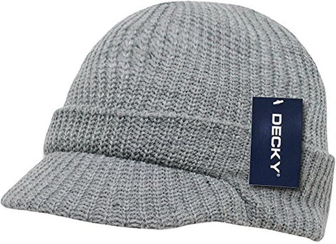 DECKY GI HybriCap, Heather Grey, One Size...