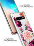 KIOMY Clear Case for Samsung Galaxy S10+ / S10 Plus, Airbag Corners Shockproof Bumper Protective Phone Cover, Hybrid Design Hard PC Back with Flex...