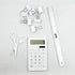 JAM PAPER Desktop Calculator - 10 Digit LCD Display - 3 3/4 x 6 3/4 Inches - White - Sold Individually...