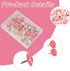 40Pcs Rose Theme Push Pins Rose Thumb Tacks Decorative Flower Cork Board Tacks for Bulletin Board, Photos Wall Maps and Other Offices Schools Supp...