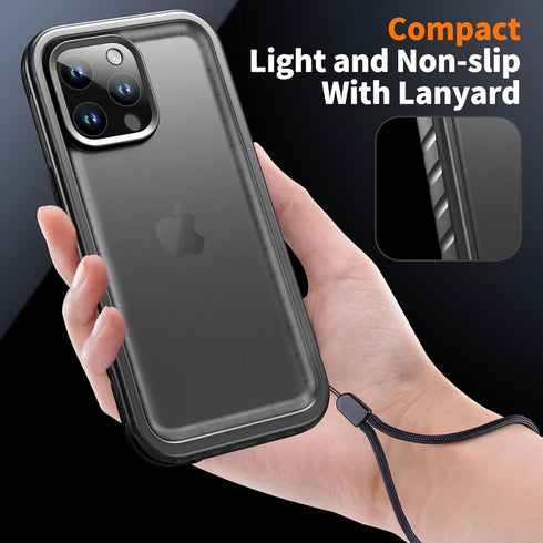 Cozycase for iPhone 15 Pro Waterproof Shockproof Dustproof Case - Heavy Duty/360 Full Body/Military Grade/Protective/Rugged ?8FT Drop Proof? Built...