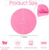 Silicone Baking Mat, Cake Mat Round Silicone Baking Mat Small Silicone Kneading Mat Pastry Baking Mat Round Silicone Mat with Size Measurement Spe...