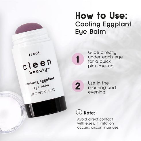 CLEEN BEAUTY Everyday Skincare 3-Piece Set | Rosehip Jelly Face Cleanser, Cooling Eggplant Eye Balm, & Blue Light Defense Serum Set | Paraben Free...