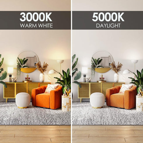E ENERGETIC LIGHTING Dimmable Light Bulbs, 60W Equivalent 3000K Warm White, E26 Base, 8.5W 800 Lumens LED Light Bulbs, UL Listed, 12 Packs...