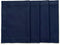 Solino Home Navy Placemats Set of 4 - Cotton Linen Hemstitch Placemats 14 x 19 Inch for Summer, Fall...
