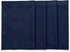 Solino Home Navy Placemats Set of 4 - Cotton Linen Hemstitch Placemats 14 x 19 Inch for Summer, Fall...