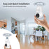 Jennov 2K/3MP Light Bulb Security Camera, 2.4Ghz Wi-Fi Security camera Wireless Outdoor, 360° Indoor Light Socket Camera Easy Installation, Auto T...