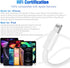Jeercor iPhone Charger 3Pack 6FT MFi Certified Lightning Cable Fast Charging Cords iPhone Cable Compatible with iPhone 14 13 12 11 XS XR X Pro Max...