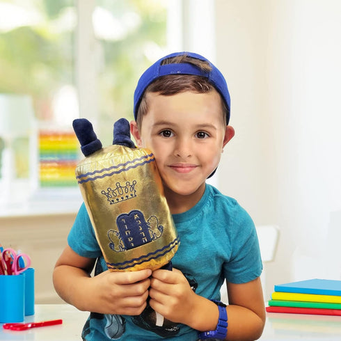Rite Lite 12" H Medium Soft Plush Torah Toy - Shabbat Gifts, Shabbos, Hebrew Jewish Gifts for Kids, Fun & Educational Party Favors...