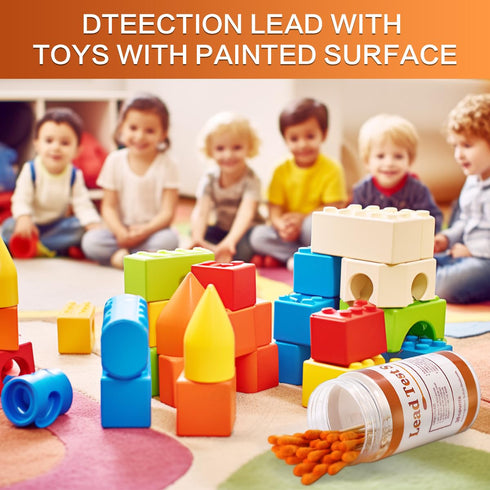 Lead Test Kit for Dishes, 30 Pcs Rapid Lead Test Swabs, Dip in Water Lead Testing Kit, Lead Paint Test Kit Home Use for All Surfaces, Results in 3...
