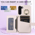 Phone Case for Samsung Galaxy S23 Plus S23+ 5G Wallet Cover with Screen Protector and Ring Stand Card Holder Slot Crossbody Strap Cell S23plus 23S...