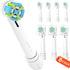 Replacement Toothbrush Heads Compatible with Oral-B iO Electric Toothbrushes, Fit Oral B iO Replacement Heads White, 8 Pack...