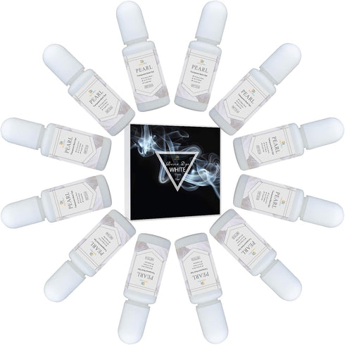 White Epoxy Pigment - 4oz Crystal Transparent Epoxy Dye for DIY Resin Art, Jewelry Making - Concentrated UV Resin Colorant for Paint, Tumbler, Cra...