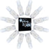 White Epoxy Pigment - 4oz Crystal Transparent Epoxy Dye for DIY Resin Art, Jewelry Making - Concentrated UV Resin Colorant for Paint, Tumbler, Cra...