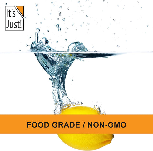 It's Just! - Citric Acid, Food Grade Flavor Enhancer Powder, Non-GMO, Great for Cooking, Cleaning, Bath Bombs, Natural Preservative (6 Ounces)...