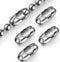 Pangda 20 Pack Replacement Vertical Roman Roller Blind Ball Chain Cord Connector Clips (Stainless Steel)...
