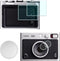 Lens Cap + Screen Protector Cover for Fujifilm Instax Mini Evo Camera(for Accessories),LCD + Lens PET Flim+Aluminum Mini Fuji Evo Lens Cap with Fl...