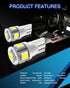 Marsauto 194 LED Bulbs 168 T10 2825 5SMD LED Bulbs Car Dome Map License Plate Lights Lamp White 12V (Pack of 2)...