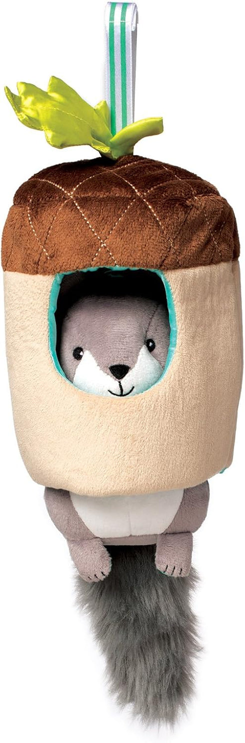 Manhattan Toy Lullaby Squirrel Pull Musical Crib and Baby Toy...