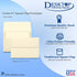 Cream A7 (5 1/4" x 7 1/4") Square Flap Envelopes - 50 Envelopes - Desktop Publishing Supplies™ Brand Envelopes...