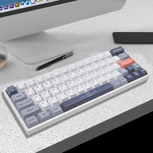 PBT Keycaps, Cherry Profile Japanese keycap for MX Switches Mechanical Keyboard&Optical Keyboard?English (UK) Layout?Aliens?...