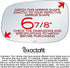exactafit 8225L Driver Side Mirror Glass Replacement Repair Compatible With 2007-2014 Volvo C30, C70, S40, S60, S80, V50, V70...