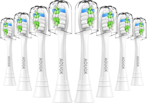Replacement Toothbrush Brush Heads Compatible with Philips Sonicare Electric Rechargeable Toothbrushes, Tooth Brush Heads for Snap-on System, for ...