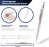 Pacific Arc Chromagraph Metal Mechanical Pencil .7 mm Silver Barrel Mechanical Pencil with Built In Adjustable Pencil Grade, Lead Pencil Holder fo...