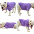 Lovelonglong 2019 Pet Clothing Dog Costumes Basic Blank T-Shirt Tee Shirts for Small Dogs Purple L...