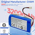Replacement Shark RVBAT850 Battery for Shark Ion R75, R85, RV850, S87, AV752, AV751, RV761, RV851WV, RV871, RV1000S, RV1100VL, RV101AE, UR1000SR v...