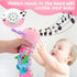 Infant Baby Stuffed Animal Toy for 0 3 6 12 Months Olds, Soft Toys with Musical Crinkle Rattles for Newborn Boy Girl Tummy Time Activity (Pink Cat...