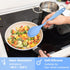 Silicone Mixing Spoon Nonstick Kitchen Spoon for Cooking Heat Resistant (Blue)...