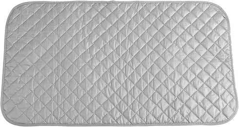 Ironing Mat, Grip Iron Blanket Pad Portable Isolate Heat Ironing Alternative Cover Rest Board for Steam Pressing Table Top Travel Home Laundry Any...