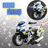 Die Cast Toy Motorcycle Model - Pull Back Vehicles with Sounds and Lights, Motorcycle Toys for Kids 3-9, for Youngsters who are into Collectible S...
