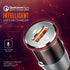 Car Phone Charger, 3A Max Qualcomm QC3.0 Fast Charging Smallest Cigarette Lighter Adapter, for iPhone 14 Pro/13/12/11, Samsung Galaxy S23/S22/S21,...