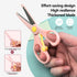 Safety Craft Scissors For Kids 3-Pack,Preschool Training Scissors,Ergonomic Handle Perfect for Paper Cutting-2.0 (Pink+ Baby blue+ Deep Blue)...