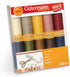 Gutermann 734521-3 Thread Set Natural Cotton 50 100m/10 reels, Col 2 Assorted...