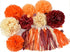 Fall Bridal Shower Decorations/Fall Wedding/Engagement Fall Bachelorette Party Decorations Burgundy Orange/Thanksgiving/Fall In Love Balloons Burg...