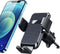 Qifutan Car Phone Holder with Anti-Slip Rubber, 360 Rotating Ball Joint, and Adjustable Support Ring for iPhone and Other Smartphones...