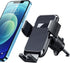 Qifutan Car Phone Holder with Anti-Slip Rubber, 360 Rotating Ball Joint, and Adjustable Support Ring for iPhone and Other Smartphones...