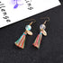 Matte Crystal Glass Mermaid Aurora Moonstone Beads for Jewelry Making...