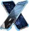 MATEPROX Compatible with iPhone XR Case Clear Anti-Yellow Heavy Duty Bumper Protective Shockproof Case for iPhone XR 6.1'' (Blue)...