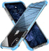 MATEPROX Compatible with iPhone XR Case Clear Anti-Yellow Heavy Duty Bumper Protective Shockproof Case for iPhone XR 6.1'' (Blue)...