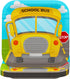 Blue Orchards School Bus Value Party Supplies Pack (60 Pieces for 16 Guests) - School Bus Party Supplies, School Bus Birthday Plates and Napkins, ...